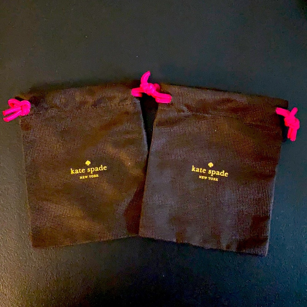 A Pair of Kate Spade Jewelry Pouches
